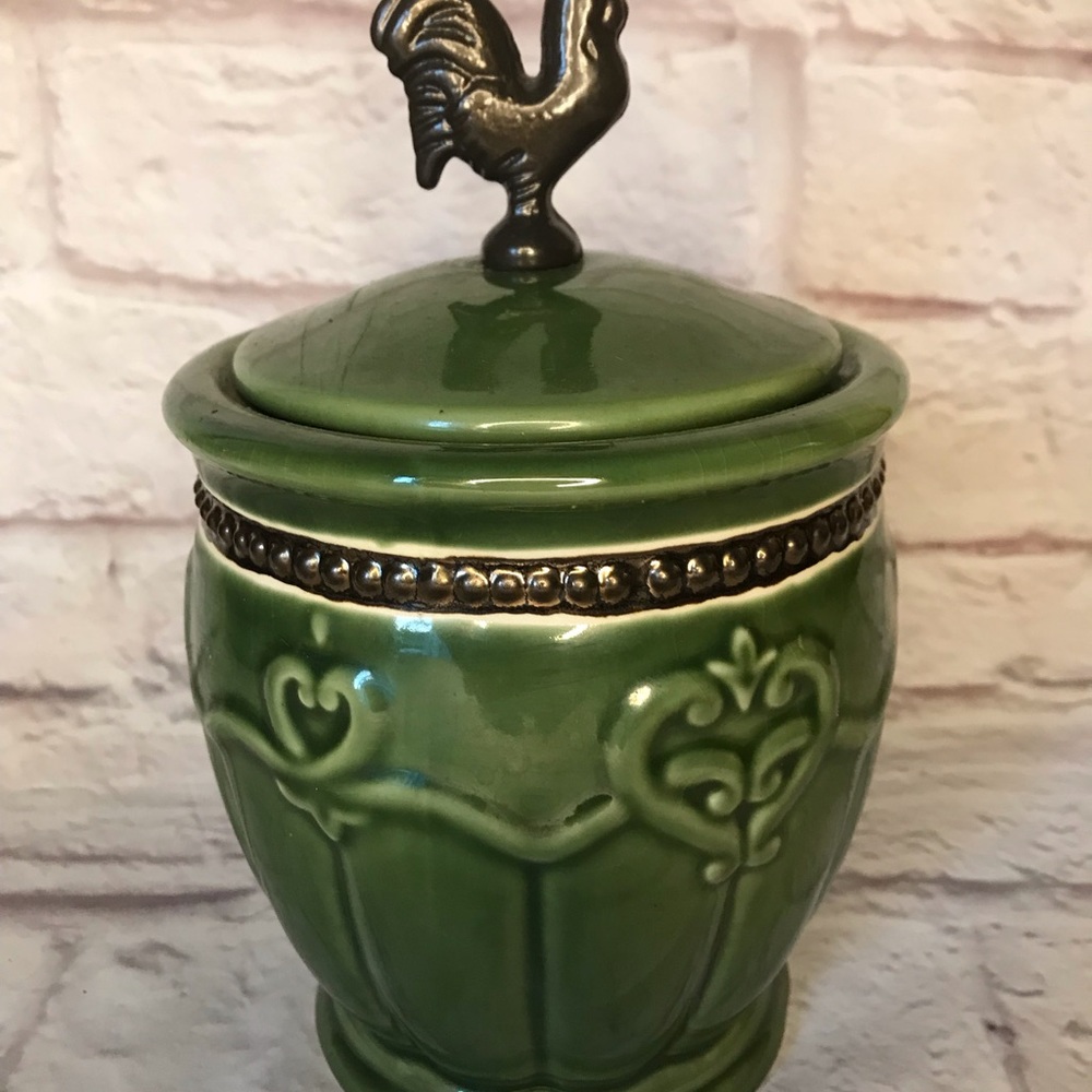 Cracker Barrel Rooster Jar